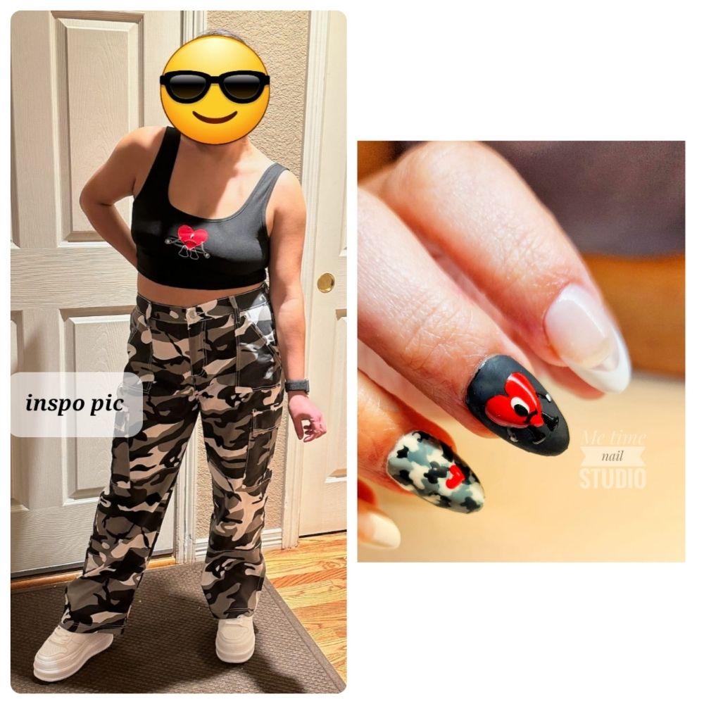 Nail work by Me Time Nail Studio